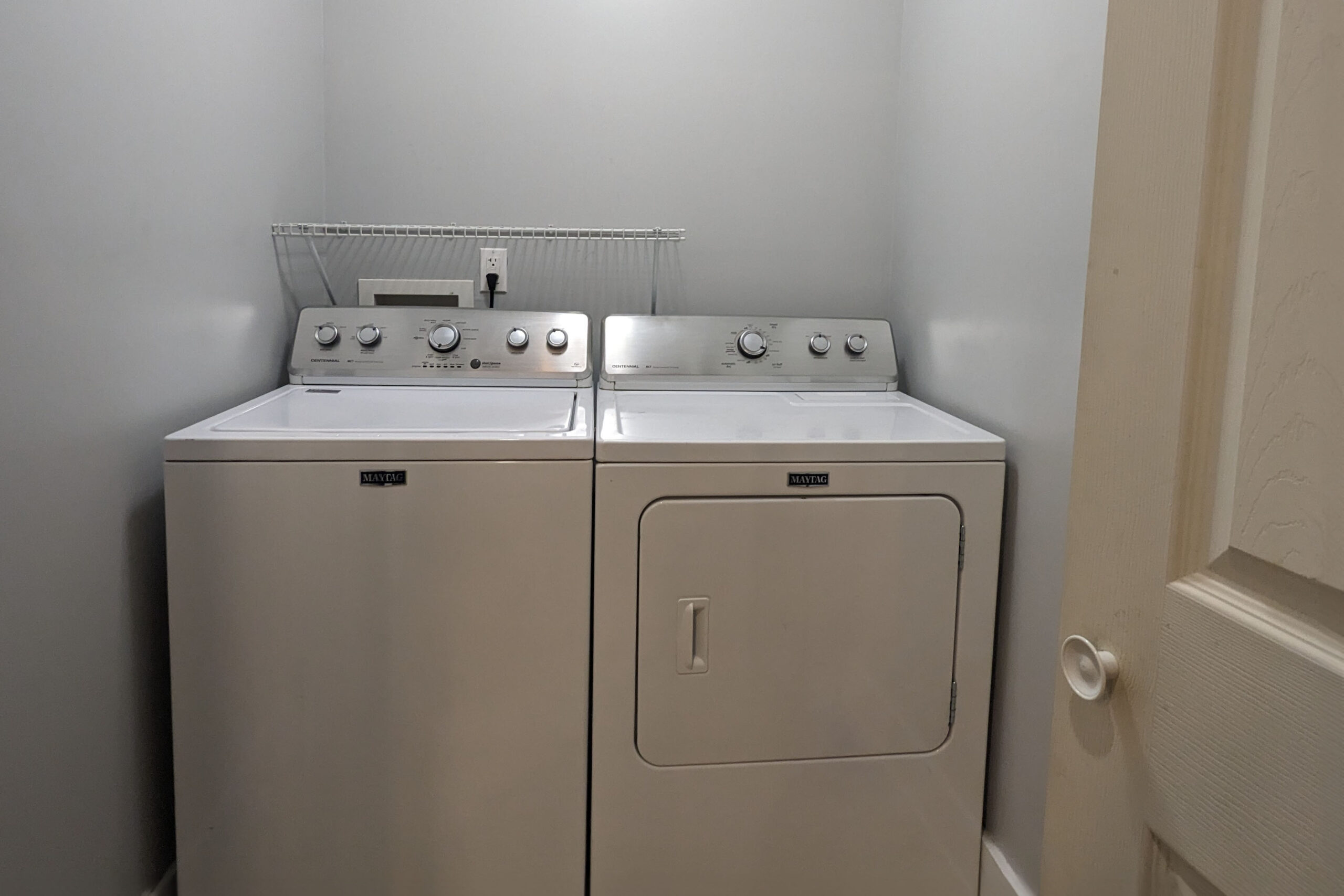 Laundry room at 109 Frank St.